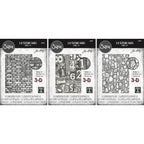 Tim Holtz Sizzix 3D Large A5 Embossing Folders October 2025 I Want It All Bundle