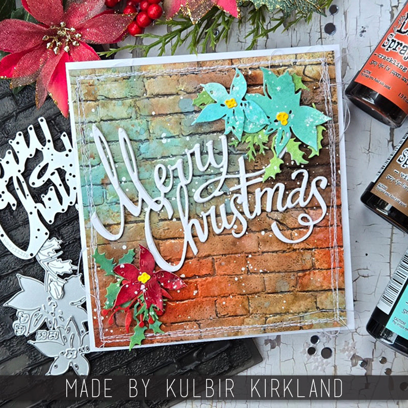 Tim Holtz Sizzix 3D Large A5 Embossing Folders October 2025 I Want It All Bundle brick