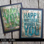 Tim Holtz Sizzix 3D Large Embossing Folder Foundry and Pad Bundle birthday