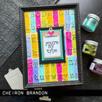 Tim Holtz Sizzix 3D Large Embossing Folder Typewriter and Pad Bundle type