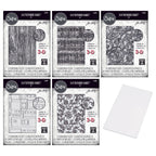Tim Holtz Sizzix 3D Large Embossing Folders and Pad May 2025 I Want It All Bundle