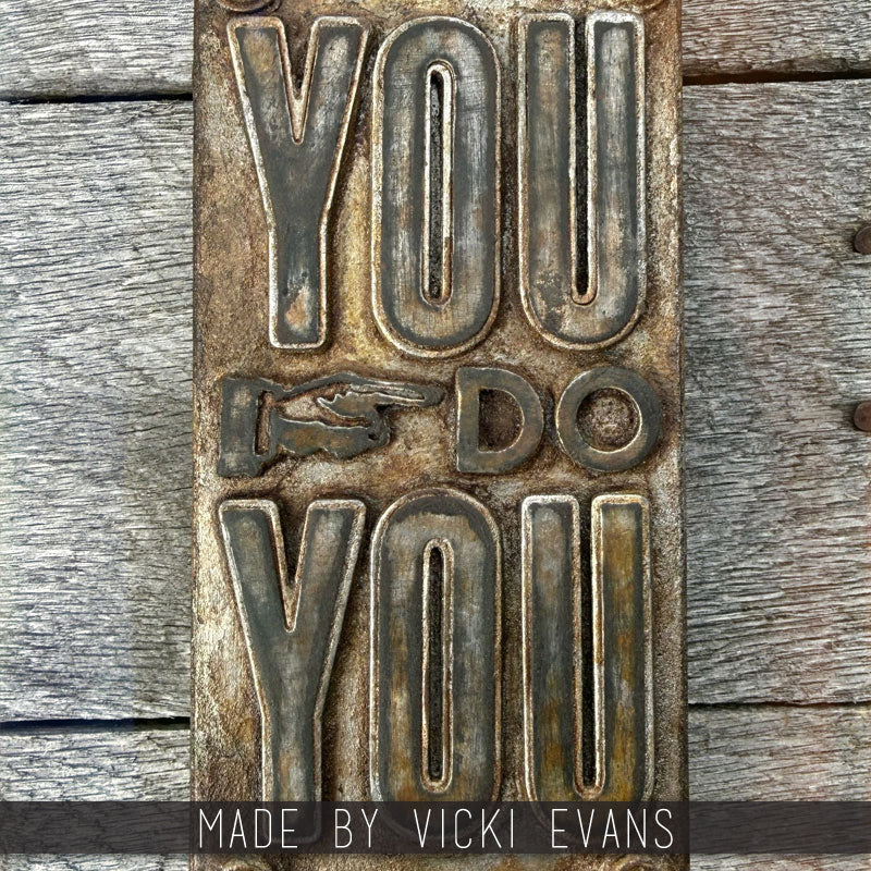 Tim Holtz Sizzix ALPHANUMERIC BOLD Thinlits Dies 665205 you do you vicki evans