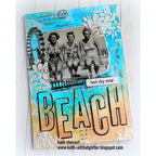 Tim Holtz Sizzix Alphanumeric Bulletin Thinlits Dies 666281 faris wheel swimsuit best day ever beach card | color-code:ALT06