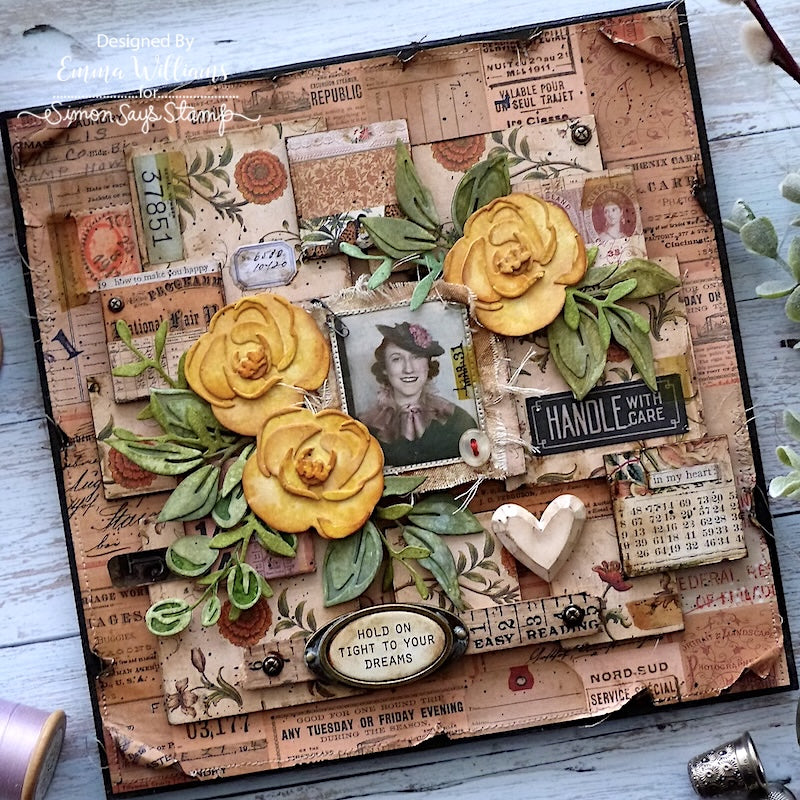 Tim Holtz Sizzix BLOOM Colorize Thinlits Dies 665208 – Simon Says
