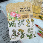 Tim Holtz Sizzix BRUSHSTROKE FLOWERS MINI Thinlits Dies 666284 flowers | color-code:ALT04
