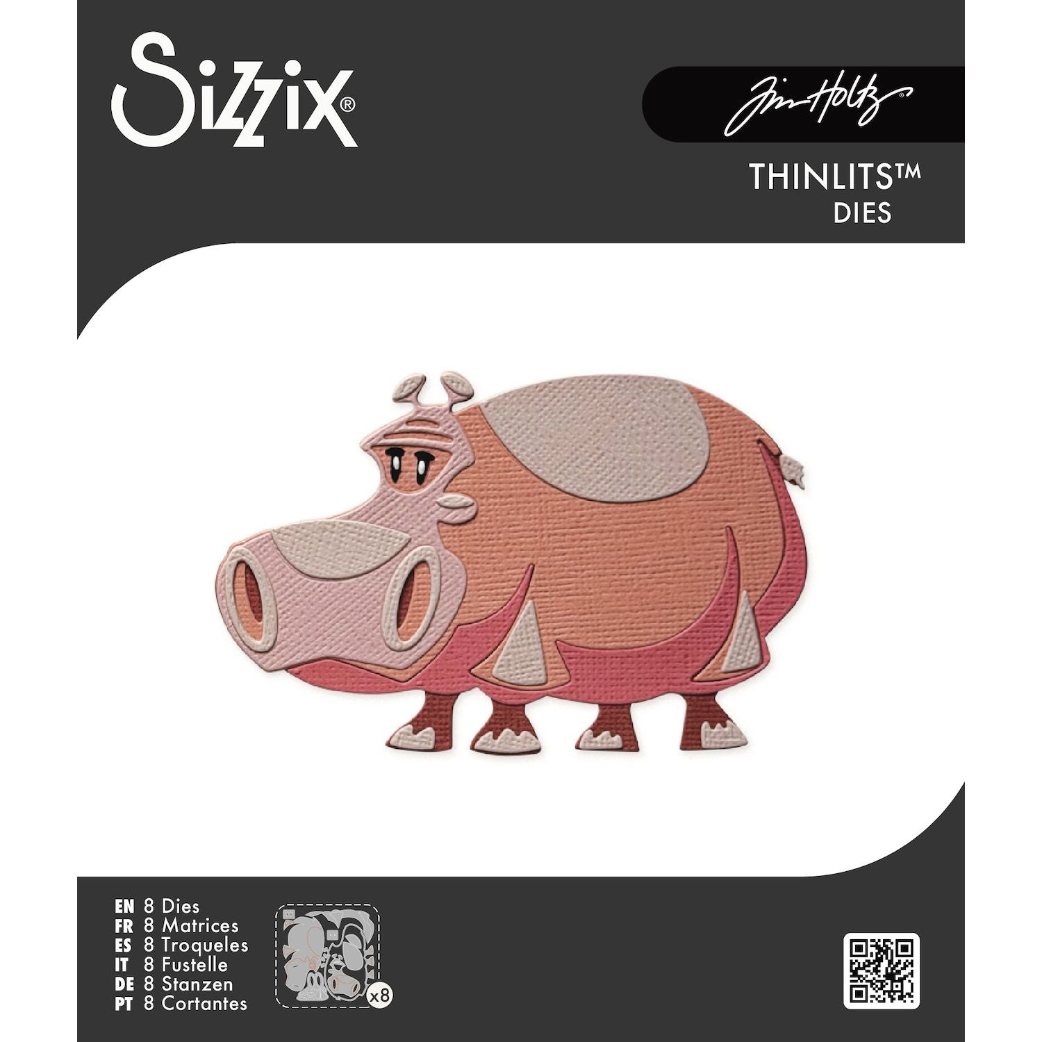 Tim Holtz Sizzix Bernice Mini Colorize Thinlits Dies 667222