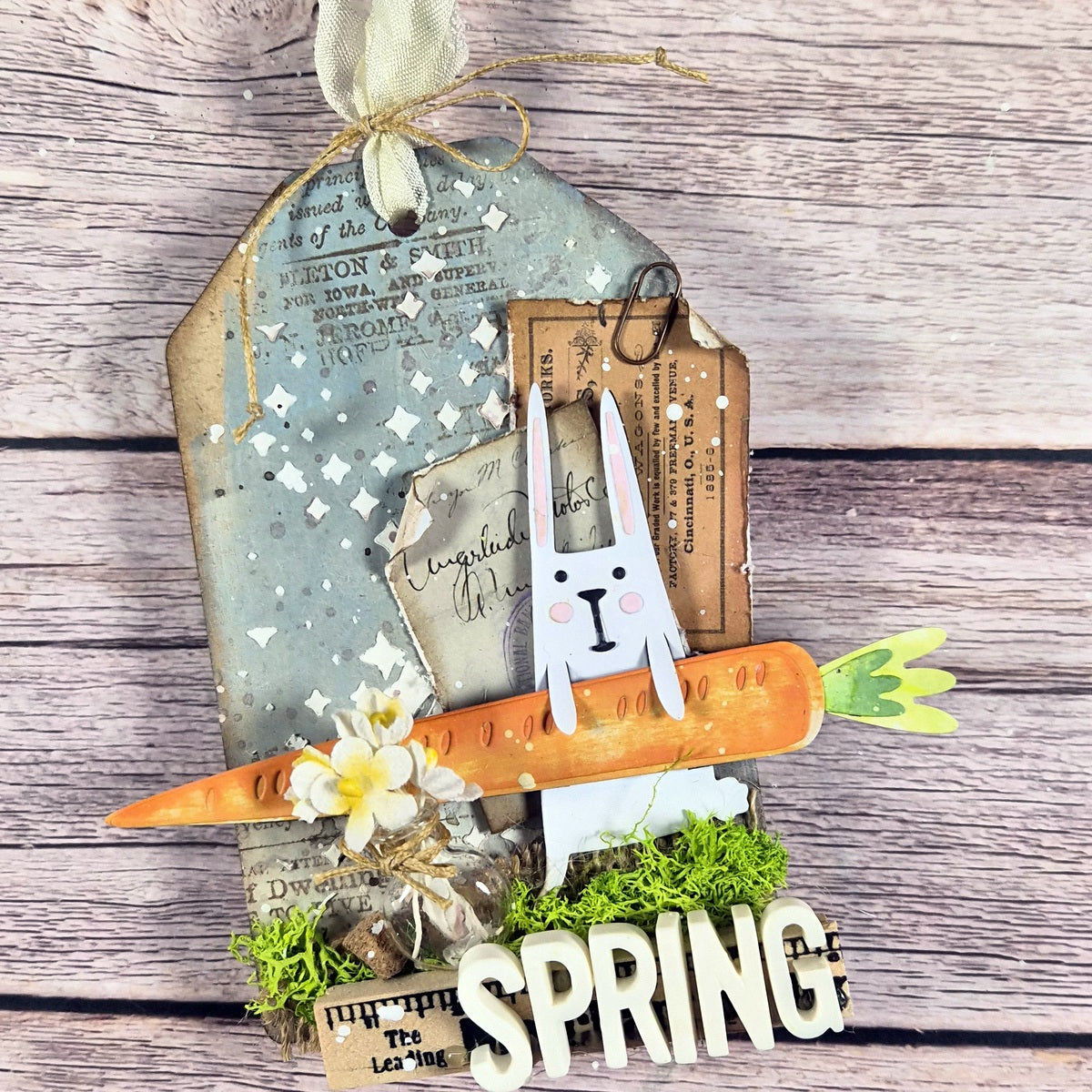Tim Holtz Sizzix CARROT BUNNY Thinlits 665213 – Simon Says Stamp