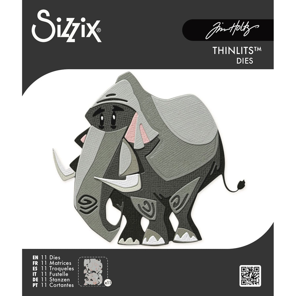 Tim Holtz Sizzix CLARENCE Colorize Thinlits Dies 664428