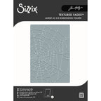 Tim Holtz Sizzix Cobwebs Large A5 Embossing Folder 667247