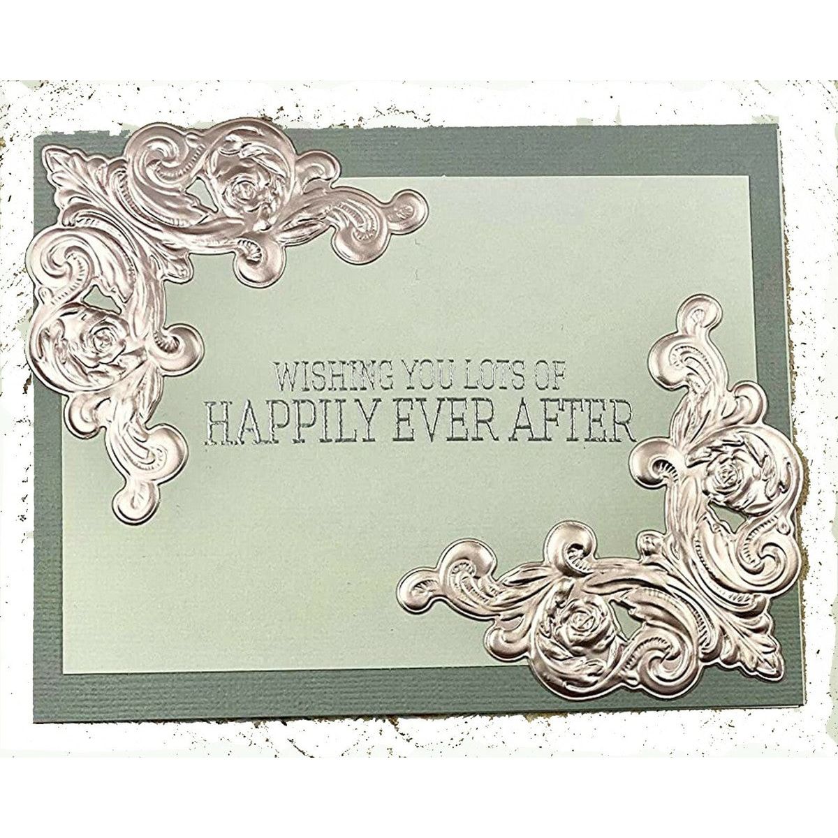 Tim Holtz Sizzix FANCIFUL 3D Impresslits Cut and Emboss Folder 664187 flourish