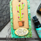Tim Holtz Sizzix FUNKY CACTUS Thinlits Dies 665365
 tag