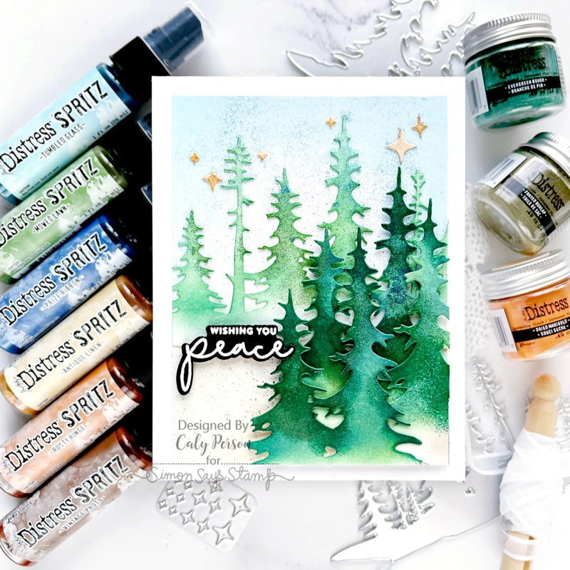 Tim Holtz Sizzix Forest Shadows Thinlits Dies 666334 peace | color-code:ALT03