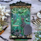 Tim Holtz Sizzix Halloween 2025 Die and Folder I Want It All Bundle witch