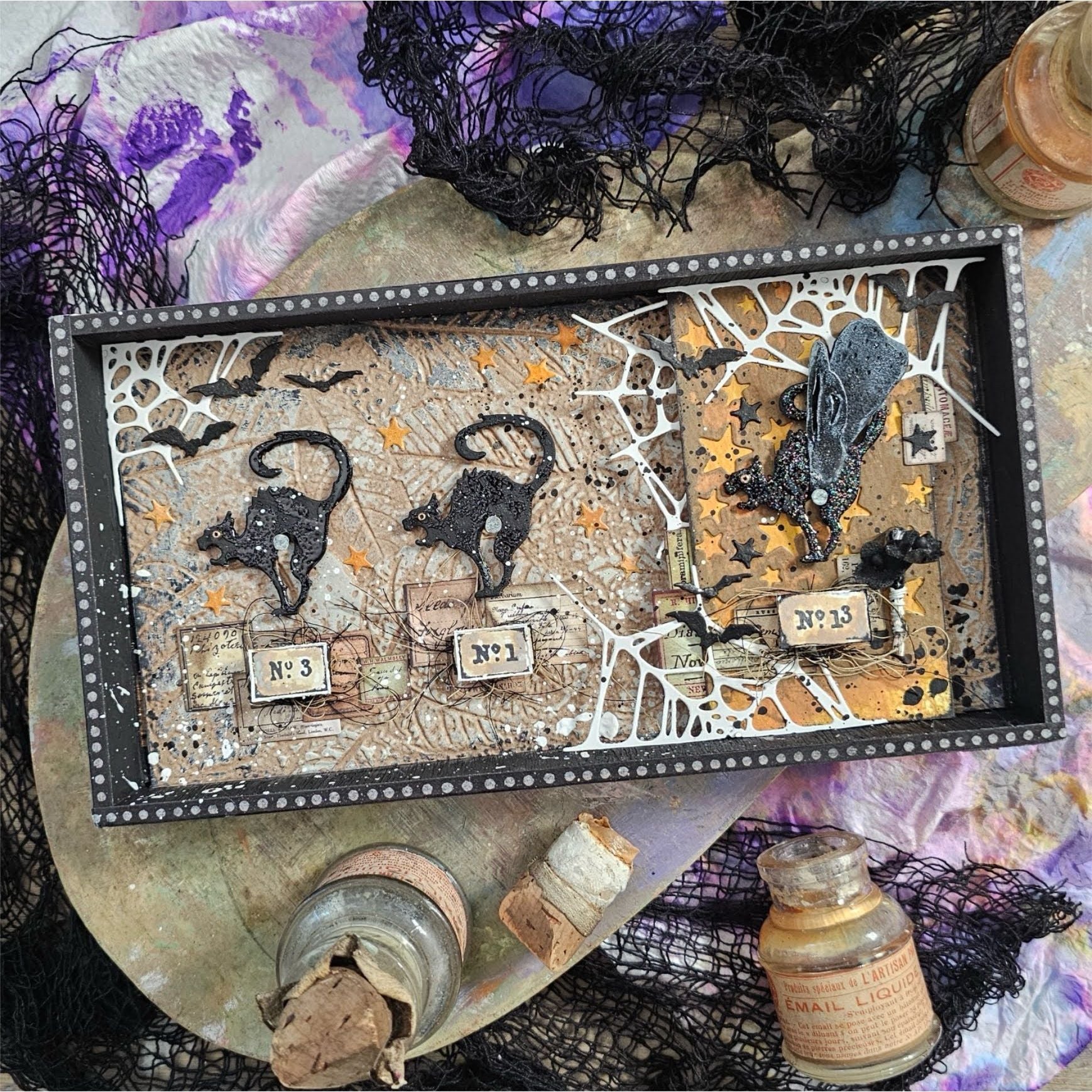 Tim Holtz Sizzix Halloween 2025 Dies Folders and FREE Embossing