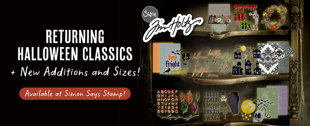 New Tim Holtz Halloween Sizzix