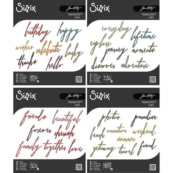 Tim Holtz Sizzix Handwritten 2026 I Want It All Bundle – Simon