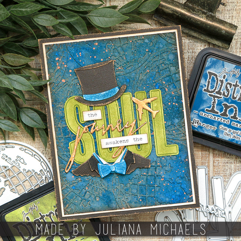 Tim Holtz Sizzix Handwritten Journey Thinlits Dies 660217 soul juliana michaels