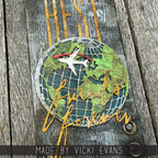 Tim Holtz Sizzix Handwritten Love Thinlits Dies 660218 friends vicki evans