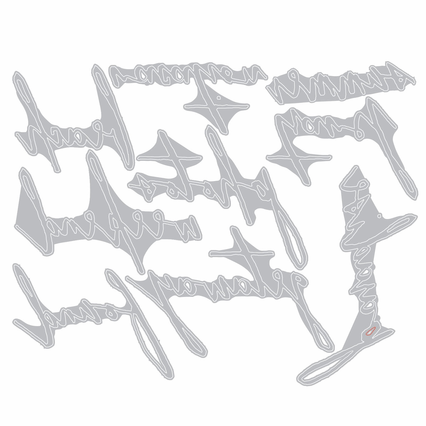 Tim Holtz Sizzix Handwritten Vacation Thinlits Dies 661286 line art