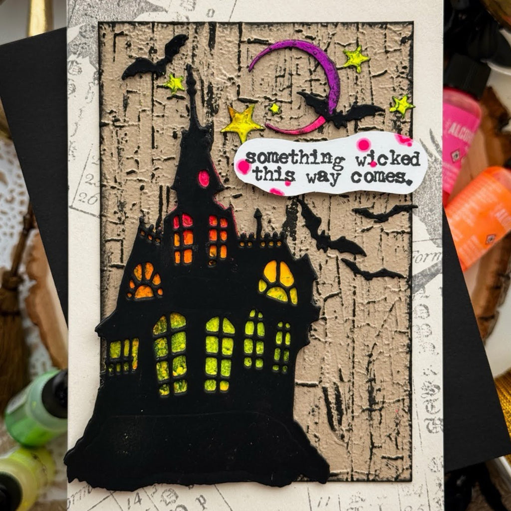 Tim Holtz Sizzix Haunted House Thinlits Die 662378 wicked