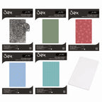 Tim Holtz Sizzix Large A5 Embossing Folder and Pad Christmas 2026 Bundle