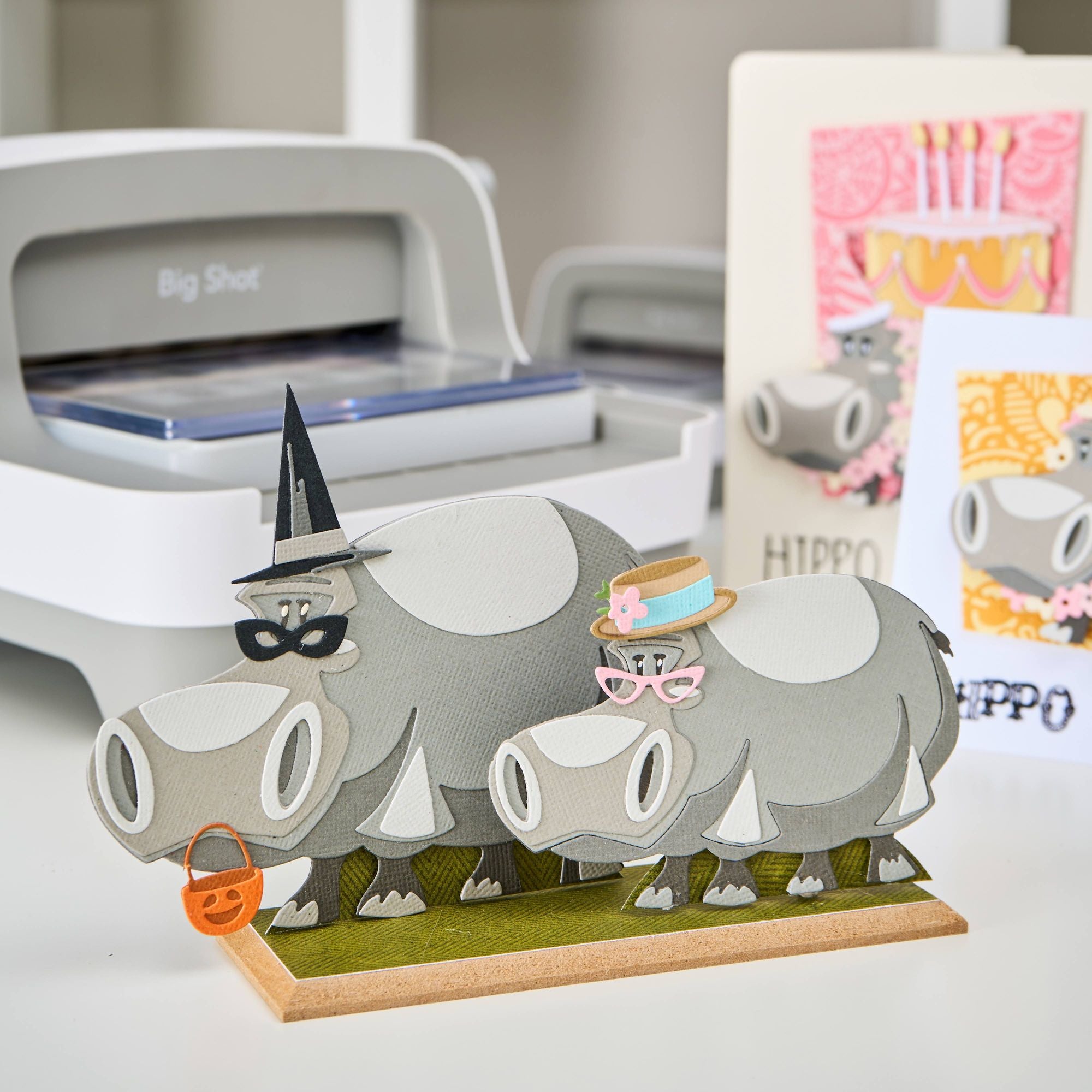 Tim Holtz Sizzix Large Colorize Characters and Accessories Thinlits Die Bundle bernice