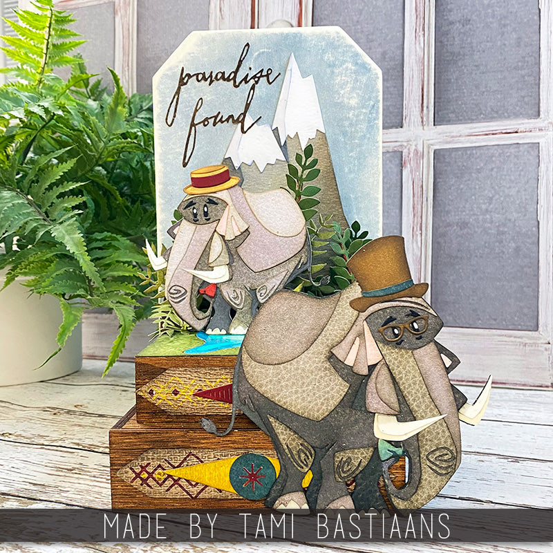 Tim Holtz Sizzix Large Colorize Characters and Accessories Thinlits Die Bundle tami bastiaans