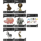 Tim Holtz Sizzix Large Colorize Characters and Accessories Thinlits Die Bundlea