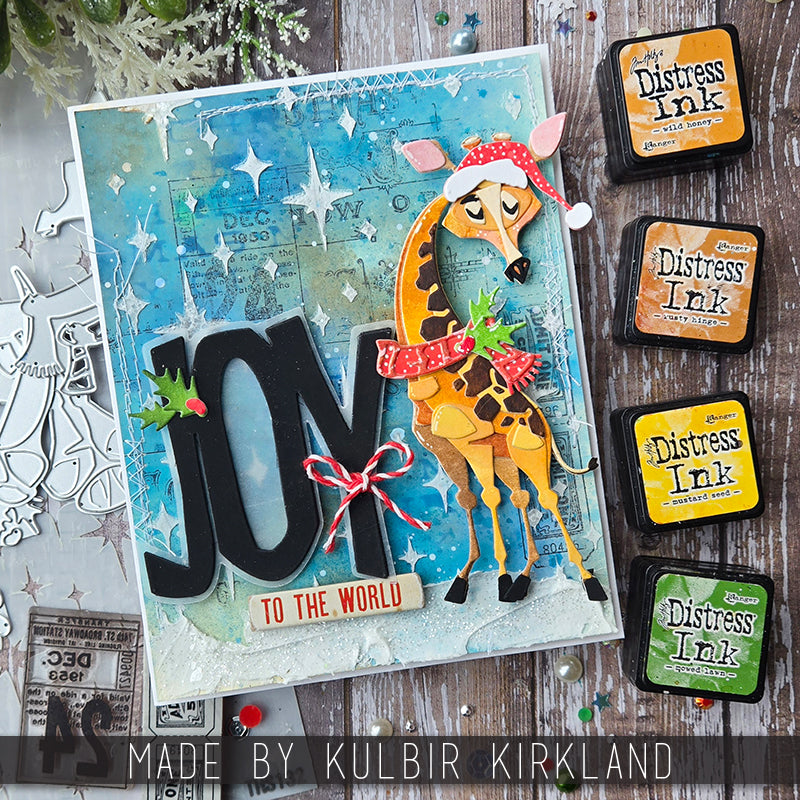 Tim Holtz Sizzix Large and Mini Gertrude and Accessories Colorize Thinlits Die Bundle gertrude joy kulbir kirkland