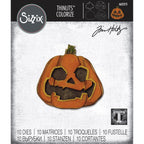 Tim Holtz Sizzix Layered Jack-O-Lantern Thinlits Die 662373
