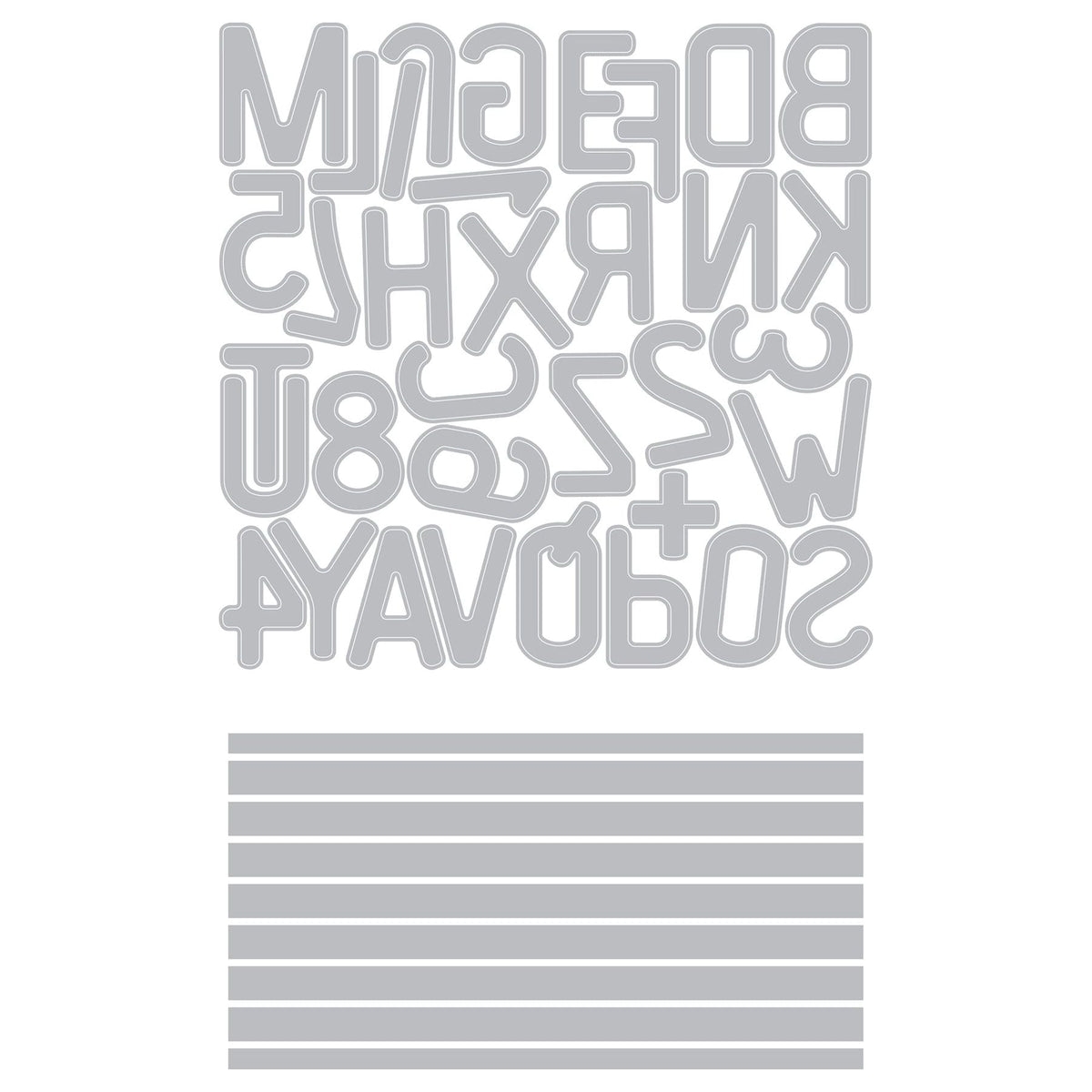 Tim Holtz Sizzix Letterboard Sidekick Dies and Texture Fade 666859 ...