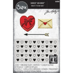 Tim Holtz Sizzix Love Notes Sidekick Dies and Texture Fade 666860
