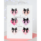 Tim Holtz Sizzix Love Notes Sidekick Dies and Texture Fade 666860 bows | color-code:ALT05