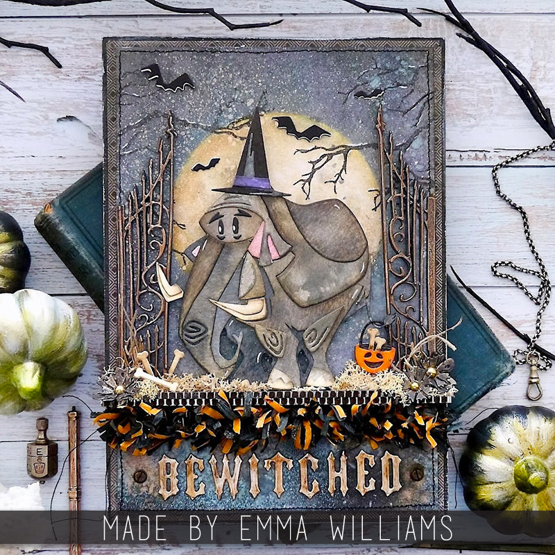 Tim Holtz Sizzix Mini Colorize Character and Accessories Thinlits Die Bundle bewitched emma williams