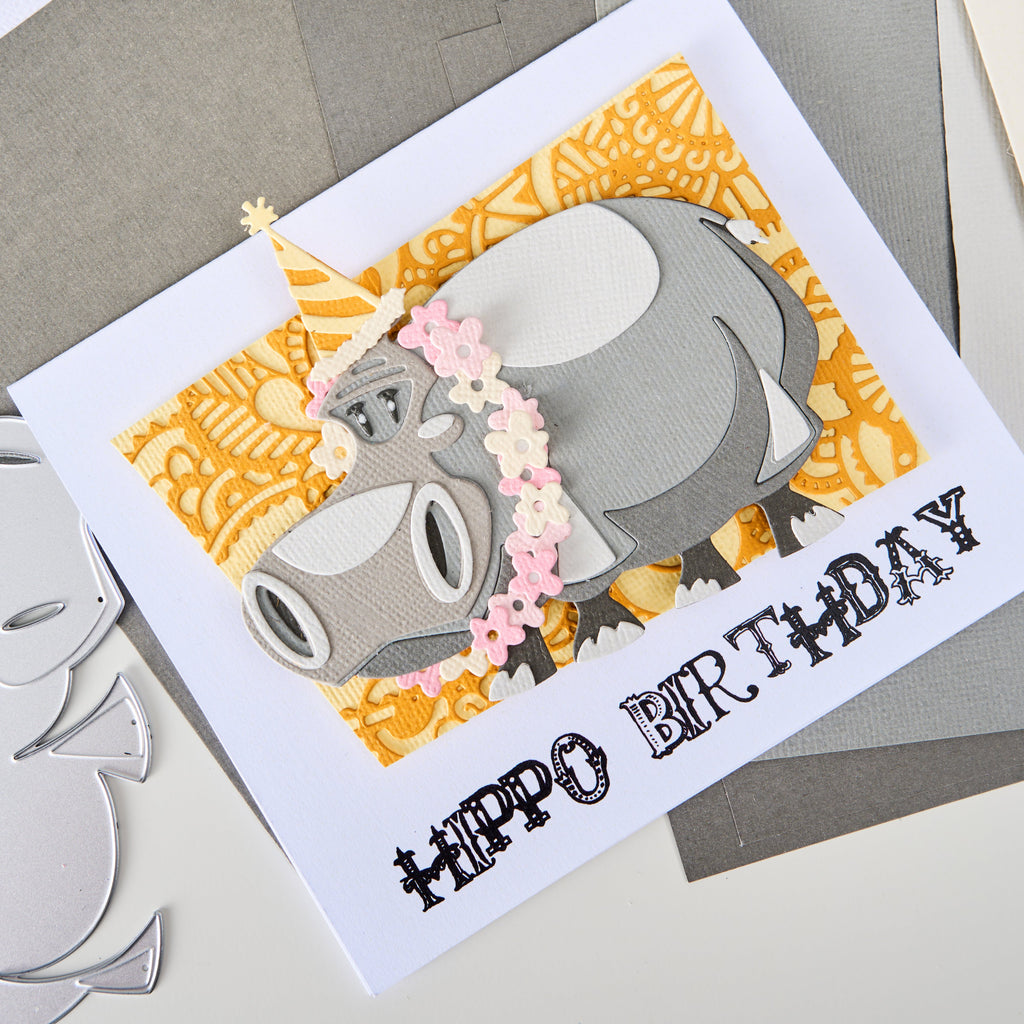 Tim Holtz Sizzix Mini Colorize Character and Accessories Thinlits Die Bundle party hat