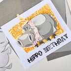 Tim Holtz Sizzix Mini Colorize Character and Accessories Thinlits Die Bundle party hat