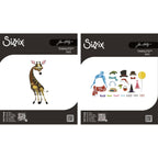 Tim Holtz Sizzix Mini Gertrude and Accessories Colorize Thinlits Die Bundle
