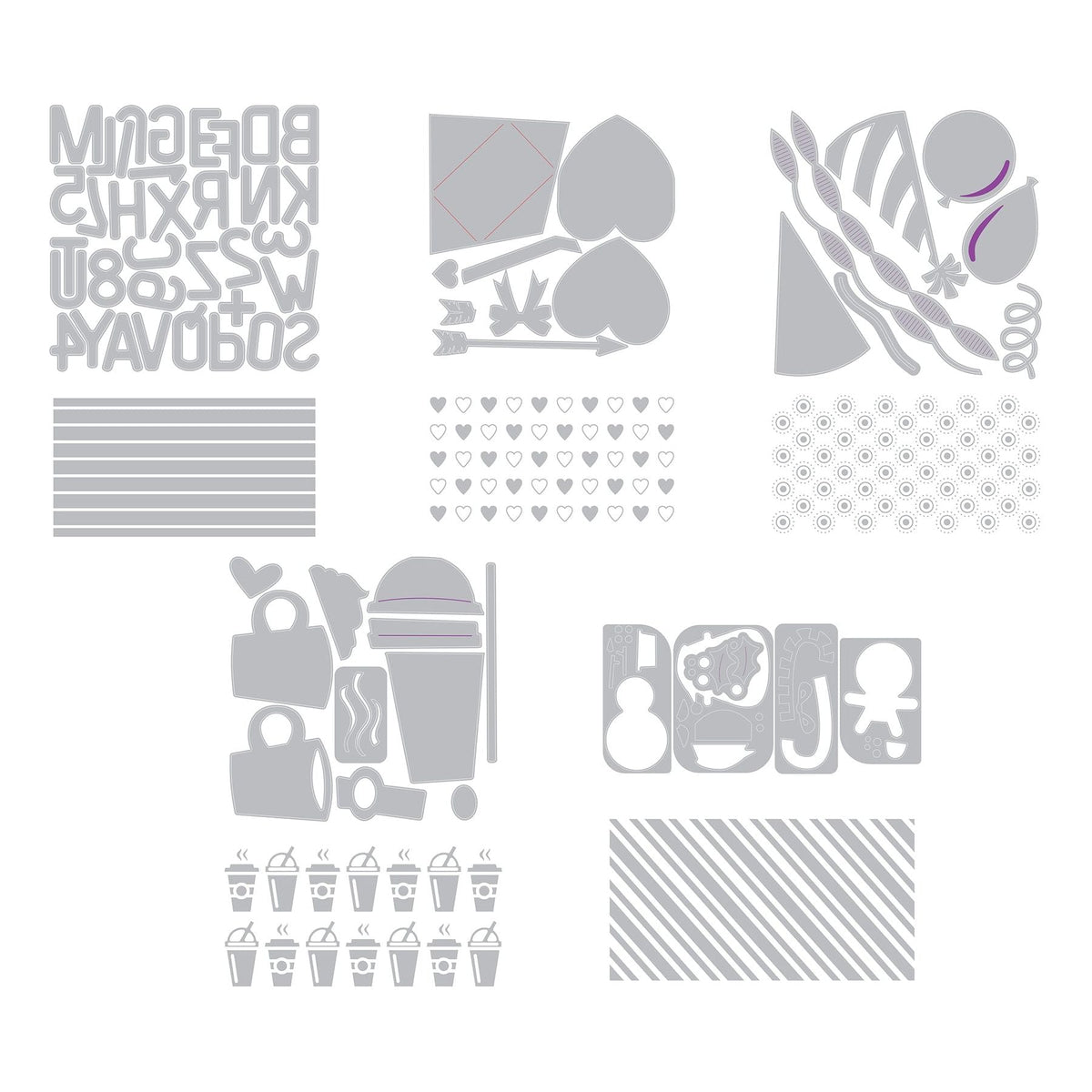 Tim Holtz Sizzix Vault Sidekick Dies with Texture Fade Bundle – Simon ...