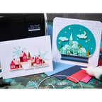Tim Holtz Sizzix Snowglobe 2 Thinlits Die 662421 merry
