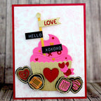 Tim Holtz Sizzix TRUE LOVE Colorize Thinlits Dies 666290 hello love | color-code:ALT02