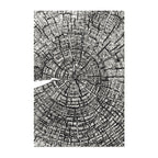 Tim Holtz Sizzix Tree Rings Large A5 Embossing Folder 667258 line work