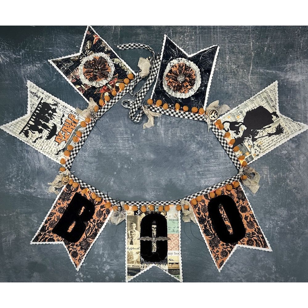 Tim Holtz Sizzix Trick-Or-Treat Thinlits Die 662384 banner | color-code:ALT02