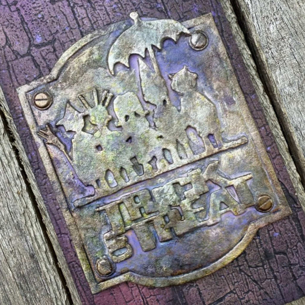 Tim Holtz Sizzix Trick-Or-Treat Thinlits Die 662384 sign