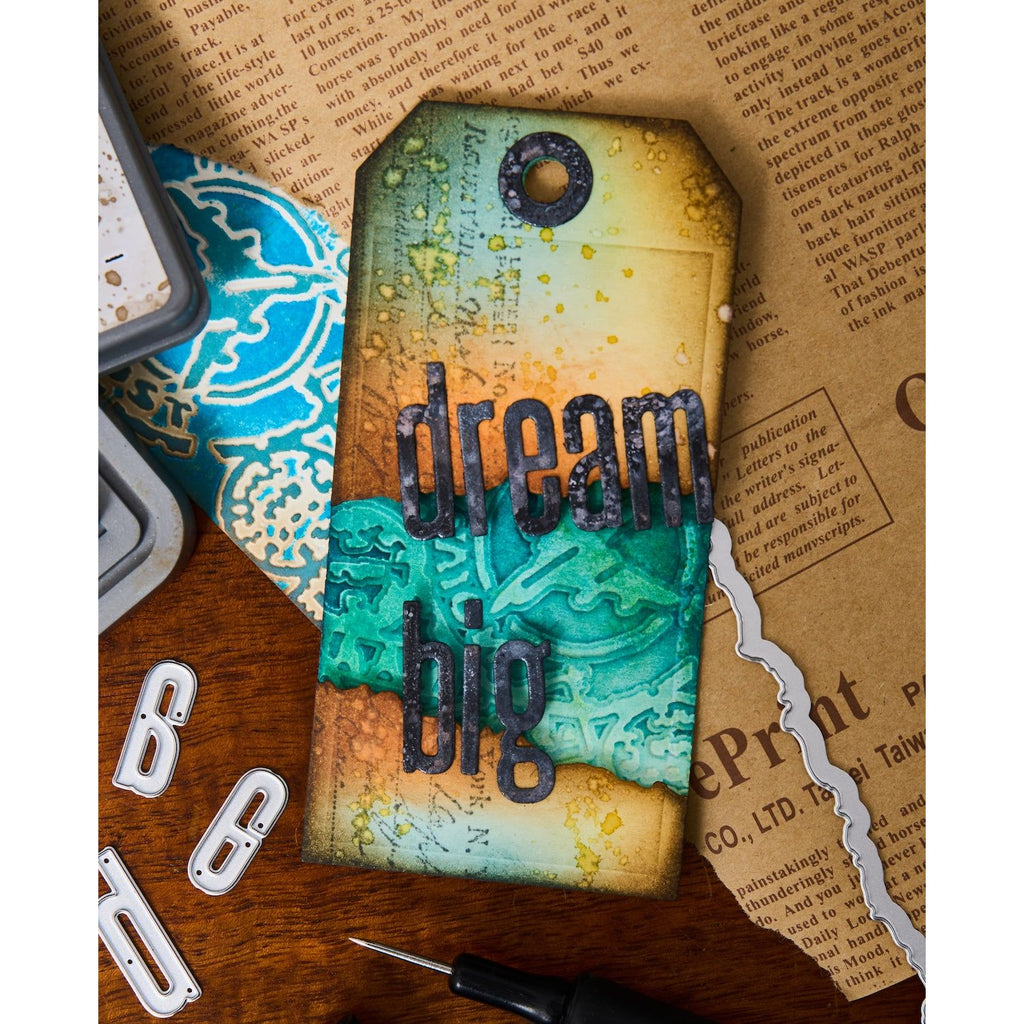 Tim Holtz Sizzix Vault Edges Thinlits Dies 666873 dream