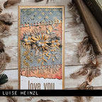 Tim Holtz Sizzix Vault Edges Thinlits Dies 666873 love you