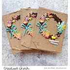 Tim Holtz Sizzix Vault Foliage Wreath Thinlits Dies 666682 | color-code:ALT03