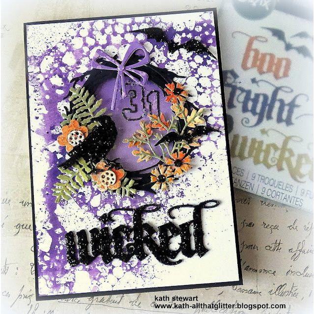 Tim Holtz Sizzix Vault Foliage Wreath Thinlits Dies 666682 – Simon