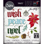 Tim Holtz Sizzix Vault Holiday Classic Thinlits Dies 666716