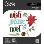 Tim Holtz Sizzix Vault Holiday Classic Thinlits Dies 666716