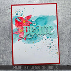 Tim Holtz Sizzix Vault Holiday Classic Thinlits Dies 666716 peace